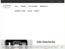 Tablet Screenshot of gutsweine.de